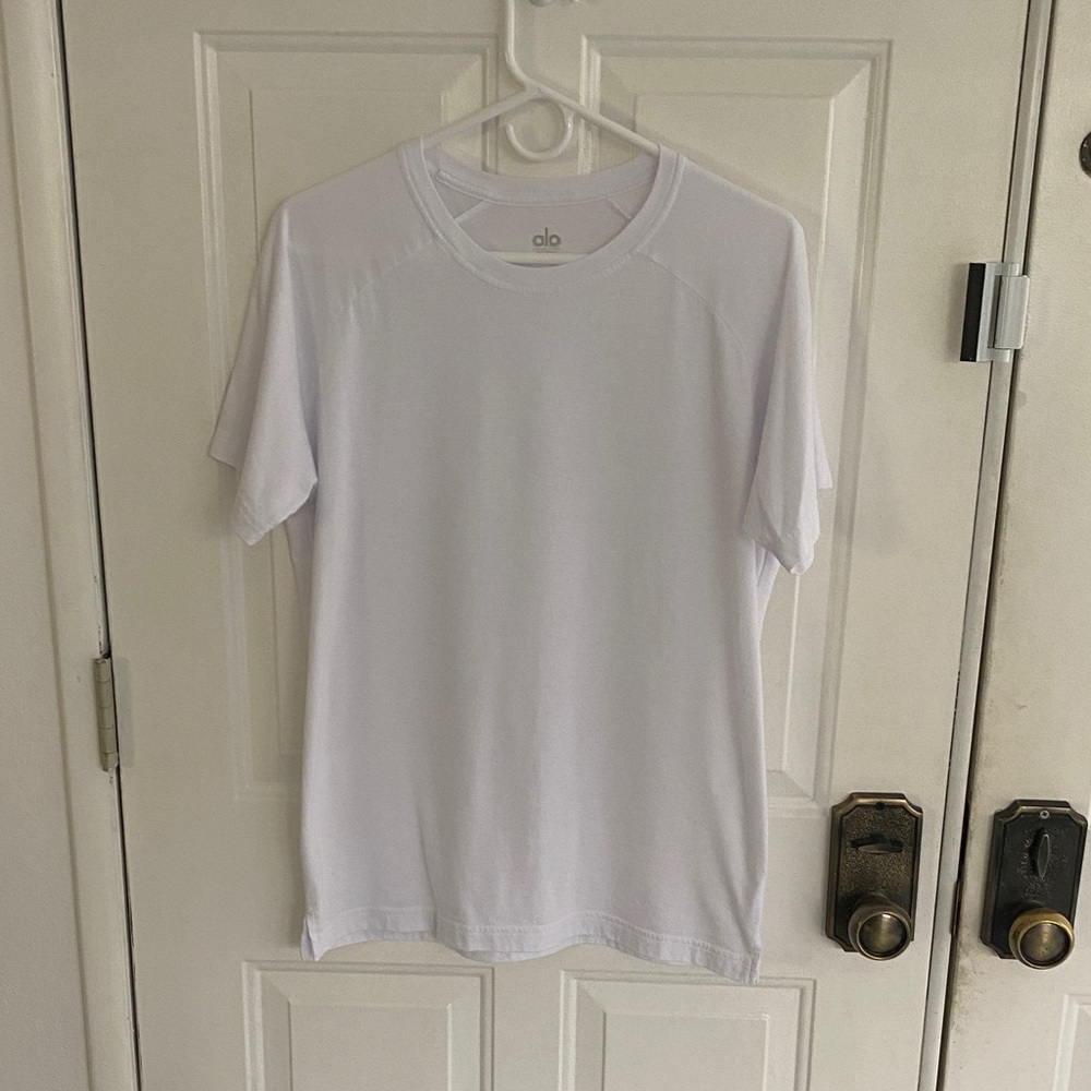 Alo Vapor Crewneck Short Sleeve Tee